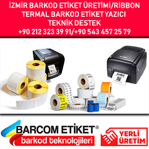 İzmir Etiket Ribonu (Thermal Transfer Wax Resin Ribon)
